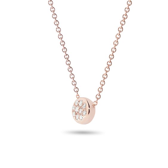Collier Fiore Roberta srl Femme Pop in Or rosé Diamante 0.29 Ct FC4490R001 - FC4490R001